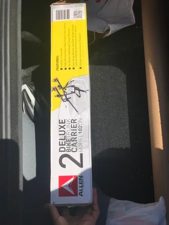 Unused Allen Sports 2-Bike Trunk Mount 2