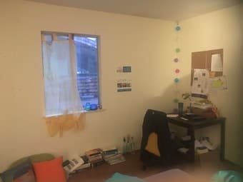 College Terrace,  2nd story room w private deck, starting June 16th 1