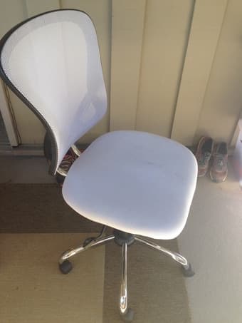 White Mesh Desk Chair / Office Chair 2