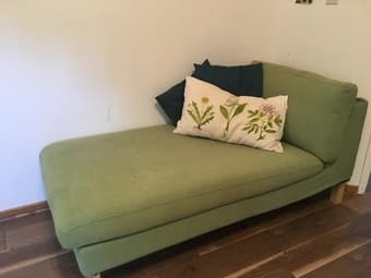 Chaise Lounge / Couch - Ikea Karlstad Chaise, Great Condition 1