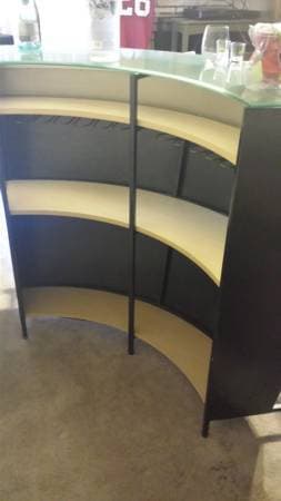 Martini Bar and 4 bar stools 3