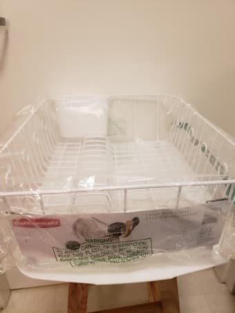 NEW rubbermade dish rack drainer and drain board 1