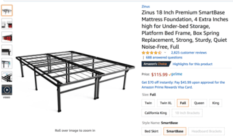 Bed Frame (Full) 1