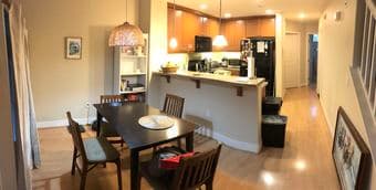 Master Bedoom w/ BR in Modern Palo Alto Townhouse starting July 1st! 3