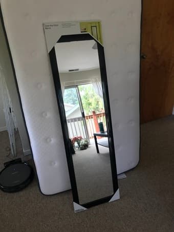 over-the-door-mirror - new in box 1
