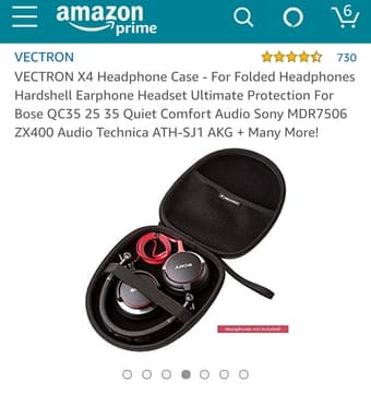 Vectron X4 headphones case 2