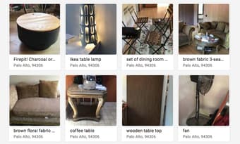 FREE & cheap furniture, stylish decor - lamps, bike, sofas - Free 2