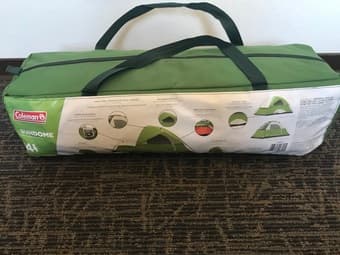Coleman Sundome 4-person tent 1