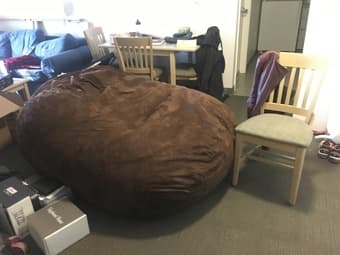 Giant high-quality bean bag chair/lounger 1