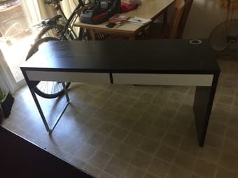 Desk table long ikea 1