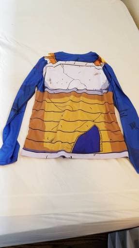 VEGETA DRAGONBALL Z DBZ costume medium adult size brand new 3