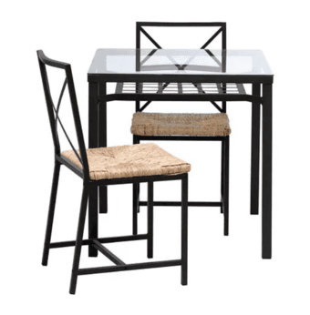 Small IKEA table and 2 chairs 1