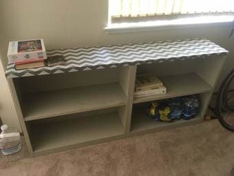 Metal shelving unit 1