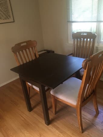 6 Dining chairs 1