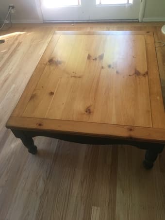 Large Pottery Barn Coffee Table 2