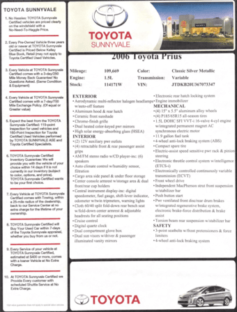 2006 Toyota Prius 115k 1