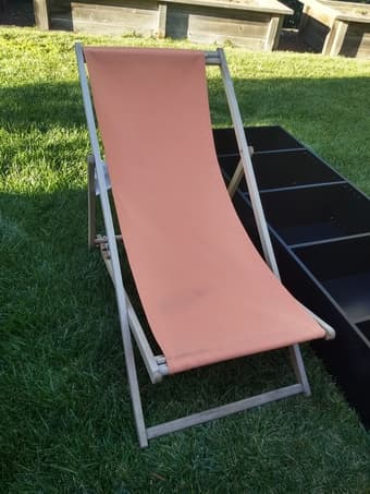 Garden chair/ chaise longue 1