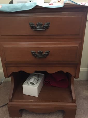 Used night stand table - $10 1