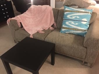 [Henders & Hazel] Designer couch two seats Great Condition 1