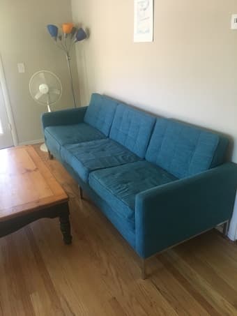 Retro 1950s Couch / Sofa (Joybird Franklin) 2