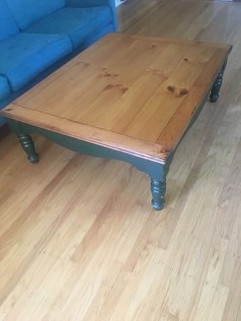 Large Pottery Barn Coffee Table 1