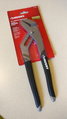 Heavy duty pliers - Husky 10" 1