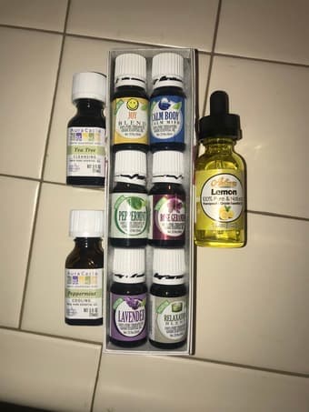 oil diffuser w oils 1