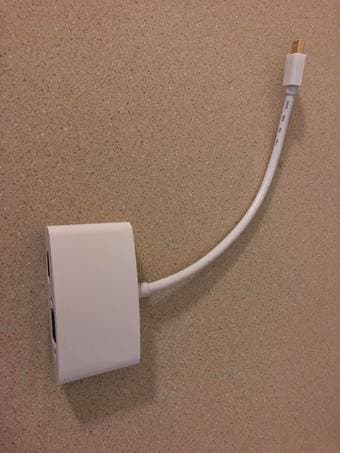 HDMI + VGA to Thunderbold cable 1