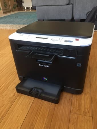 Samsung CLX-3185 Multi-Function Color Laser Printer, Works Great! 1