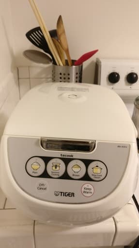 Tiger 5.5 cup rice cooker 1