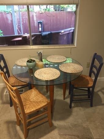 Italian Kitchen Table + Chairs 1