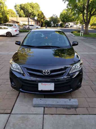 2012 Toyota Corolla LE - Black 1