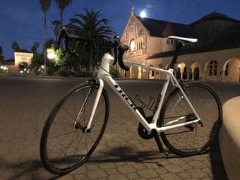 New Trek Emonda bike (2017) with Shimano 105/Bontrager components 1