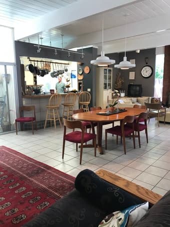 Avail 8/4 furn room with private garden entrance 1