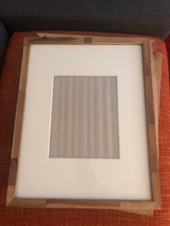 3 fancy wood frames ~12x16 inches 1