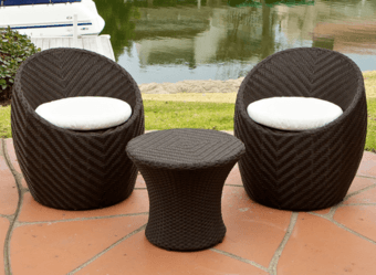 3 Piece Outdoor Furniture Set! 3