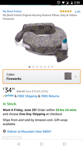Lightly used - Nursing and baby stuff 3