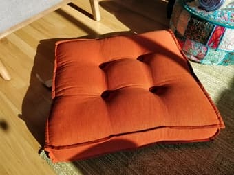 Super comfy Floor Pillows - $29 each or $55 for both - $29 1