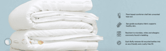 Queen Size Buffy Comforter, Hypoalergenic! - $150 value 1
