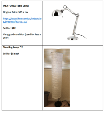 Moving Away Sale - Vacuum + Lamps + Storage Units & More 3