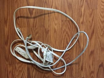 Ethernet and Power Strip Cables 1