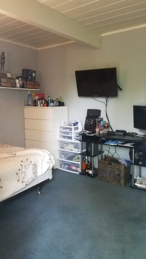 Avail 8/4 furn room with private garden entrance 3