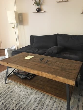 Modern wooden coffee table 2
