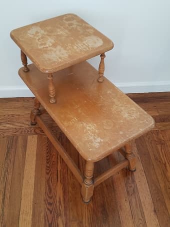 End Table - Solid Maple 1