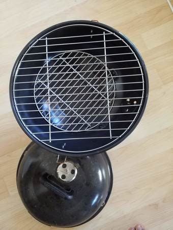 BBQ set (grill, chimney starter and coals) 2