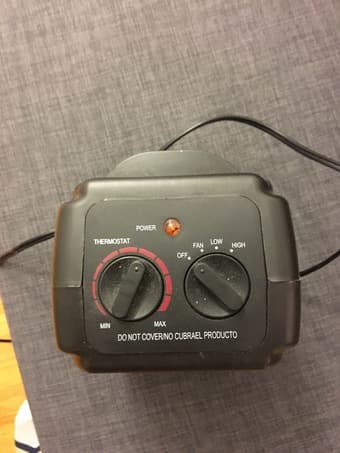 Comfort zone small heater 2