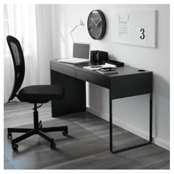 Remove  IKEA MICKE Desk (black-brown) 2