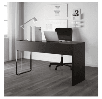 Remove  IKEA MICKE Desk (black-brown) 3