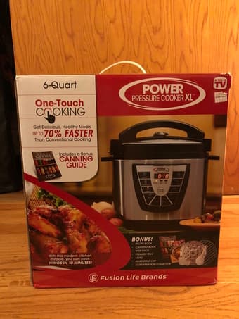 BRAND NEW 6-Quart Power Electric Pressure Cooker XL 1