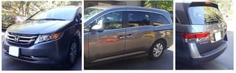 Honda Odyssey 2016 EX (FWD) Grey, excellent condition 2